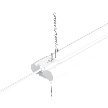 LED Shop Light, 4ft, Utility, Frosted, Plug & Play, 4500 Lumens
